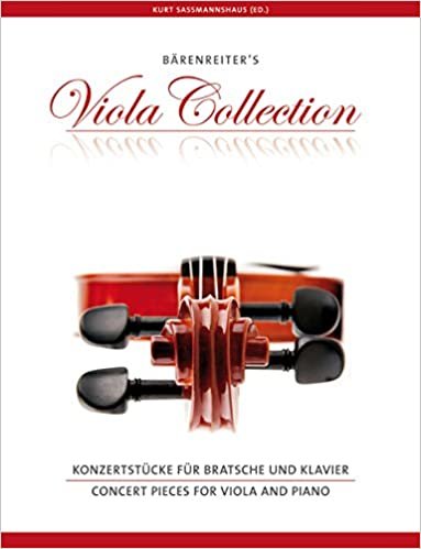 okumak Konzertstücke für Bratsche und Klavier. Reihe Bärenreiter&#39;s Viola Collection. Viola-Stimme mit eingelegtem Klavierauszug