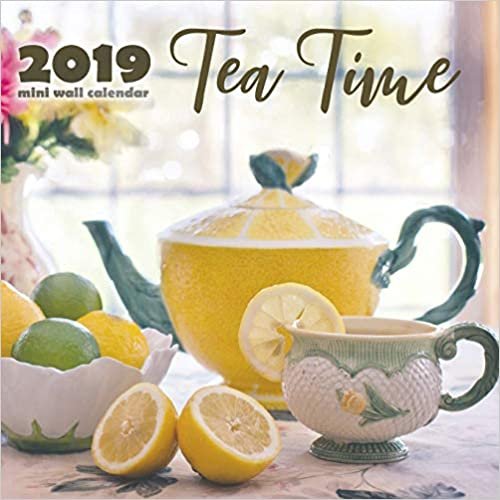 okumak Tea Time 2019 Mini Wall Calendar
