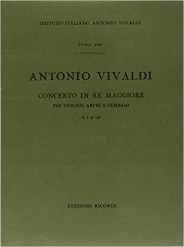 okumak Concerti Per Vl., Archi E B.C.: In Re Rv 233