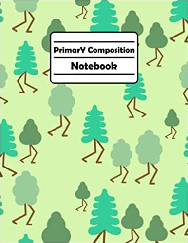 okumak Primary Composition Notebook: Trees &amp; Friends | Grades K-2 Kindergarten Writing Journal.