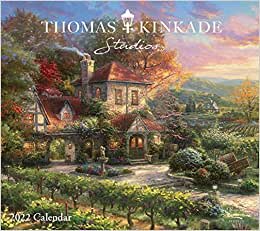 Andrews McMeel Publishing Thomas Kinkade Studios 2022 Deluxe Wall Calendar