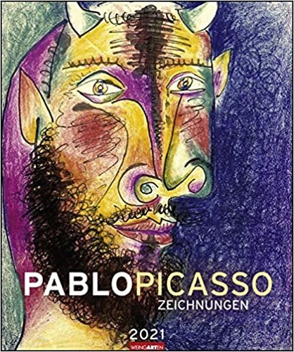 okumak Pablo Picasso Kalender 2021: Zeichnungen