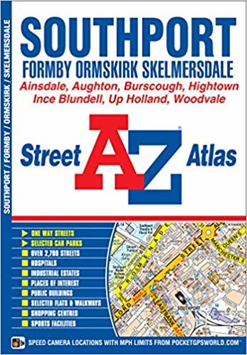 okumak Southport Street Atlas (A-Z Street Atlas)