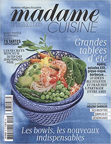 okumak Madame Figaro Cuisine n°3: Grandes tablées d&#39;été. Les bowls, les nouveaux indispensables