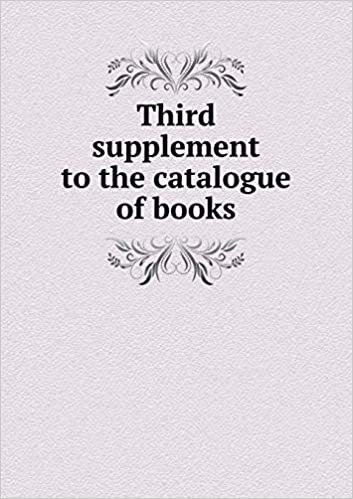 okumak Third supplement to the catalogue of books