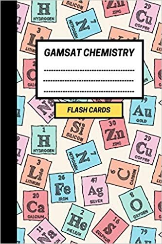 GAMSAT Chemistry Flashcards: Create your own Chemistry Flash cards for Section 3. Includes Spaced Repetition and Lapse Tracker (200 cards)