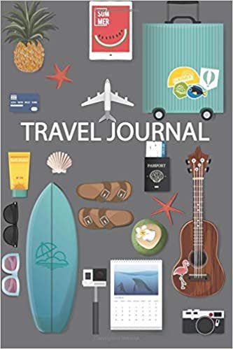 Travel Journal: I Was Here in This Place, Record All Your Memories and Happiness, Daily travel planner, Daily Travel Journal, Travel Essential Journal, Travel Dairy, 6 x 9" (Volume 1)