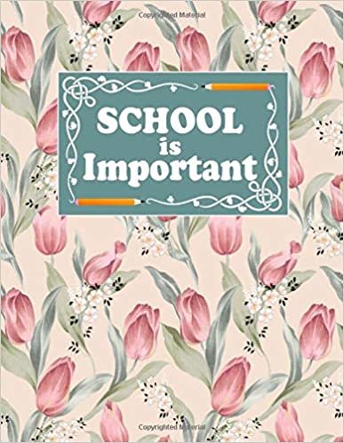 okumak School Is Important: Back to School Gifts Journal Blank Unlined Notebook To Write In