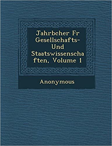 okumak Jahrb Cher F R Gesellschafts- Und Staatswissenschaften, Volume 1