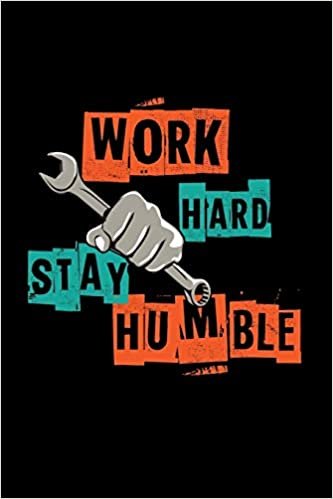 okumak Work hard stay humble: 6x9 Labor day | dotgrid | dot grid paper | notebook | notes