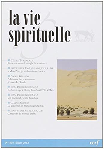 okumak La Vie Spirituelle n° 805 (Revue Vie Spirituelle)