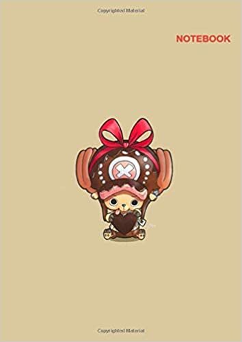 okumak Notebooks One Piece: Lined Pages, Chopper One Piece Chibi Notebook Cover, 8.27 x 11.69 (International standard for paper A4 size), 110 Pages.