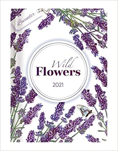 okumak Ladytimer Grande Wild Flowers 2021 - Taschen-Kalender A5 (15x21 cm) - Blume - Notiz-Buch - Weekly - 128 Seiten - Alpha Edition