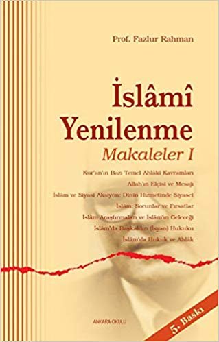 okumak İslami Yenilenme Makaleler I