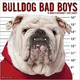 okumak Bulldog Bad Boys 2021 Calendar