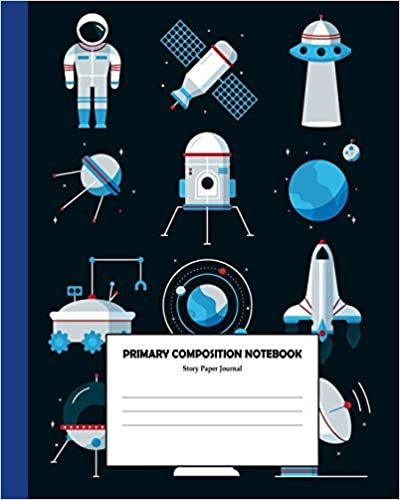 okumak Primary Composition Notebook Story Paper Journal: School Exercise Notebook K-2 | Primary Notebook with Story Box and Dashed Midline | Handwriting Practice Journal