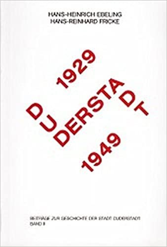 okumak Ebeling, H: Duderstadt 1929-1949