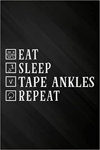 okumak Athletic Trainer Eat Sleep Tape Ankles Repeat Funny Art Password book: Personal internet address and password logbook,Internet Website Address ... Password Organizer Journal Notebook