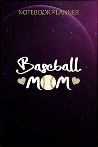 okumak Notebook Planner I Love My Boys Baseball For Mom Baseball Mom S: Gym, 6x9 inch, To Do List, Simple, Personal, 114 Pages, Journal, Happy