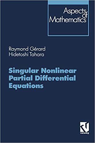 okumak Singular Nonlinear Partial Differential Equations (Aspects of Mathematics)