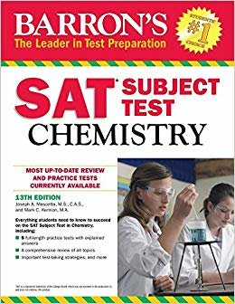 okumak Barron&#39;s SAT Test: Chemistry