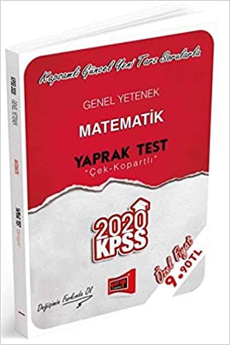 okumak Yargı KPSS Genel Yetenek Matematik Çek Kopartlı Yaprak Test-YENİ