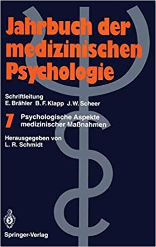 okumak Psychologische Aspekte medizinischer Maßnahmen (Jahrbuch der medizinischen Psychologie)
