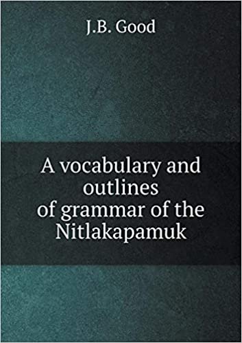 okumak A Vocabulary and Outlines of Grammar of the Nitlakapamuk