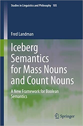 okumak Iceberg Semantics for Mass Nouns and Count Nouns: A New Framework for Boolean Semantics (Studies in Linguistics and Philosophy (105), Band 105)