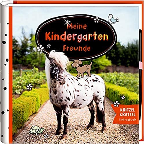 okumak Freundebuch - Pony Dotti - Meine Kindergartenfreunde: Kritzel-Kratzel-Eintragbuch