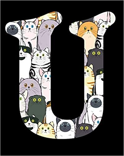 okumak U: Cat Lovers Journal Notebook 2020 Monthly Planner Dated Journal 8&quot; x 10&quot; 110 pages