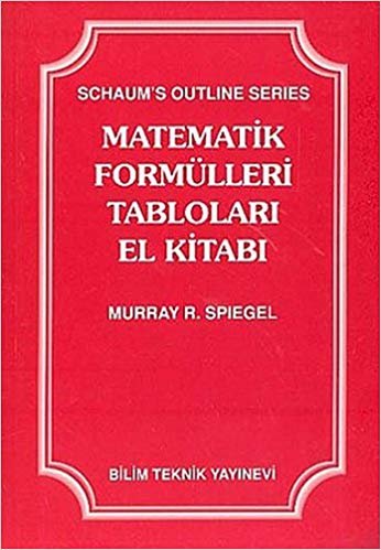 okumak Matematik Formülleri Tabloları El Kitabı