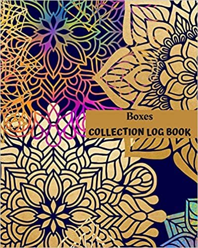 Boxes Collection Log Book: Keep Track Your Collectables ( 60 Sections For Management Your Personal Collection ) - 125 Pages, 8x10 Inches, Paperback