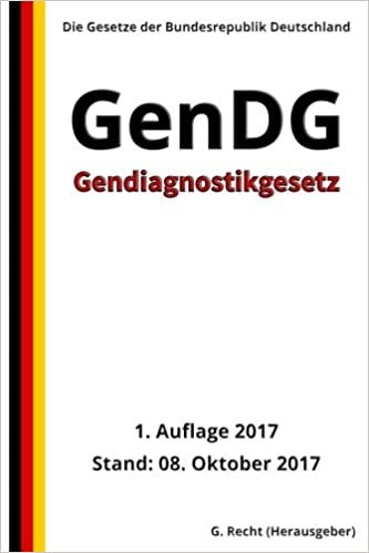 okumak Gendiagnostikgesetz - GenDG, 1. Auflage 2017
