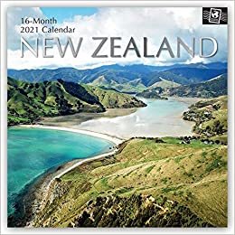 okumak New Zealand - Neuseeland 2021 - 16-Monatskalender: Original The Gifted Stationery Co. Ltd [Mehrsprachig] [Kalender] (Wall-Kalender)