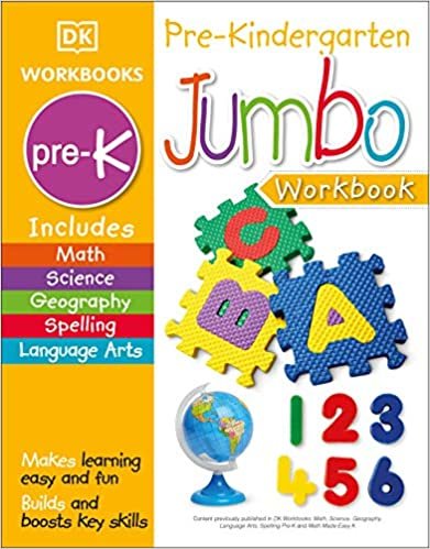 okumak Jumbo Pre Kindergarten Workbook (Dk Workbooks)