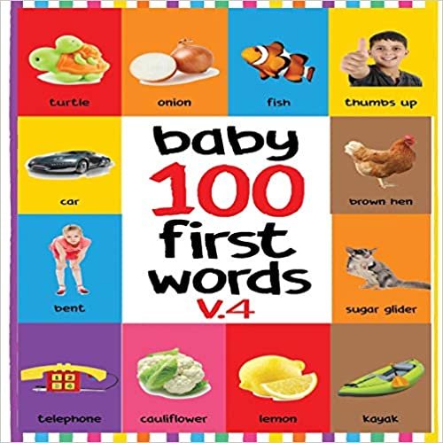 okumak BABY 100 FIRST WORDS V.4: FLASH CARDS IN KINDLE EDITION, BABY FIRST 100 WORD UNDER 6, BABY WORD FLASH CARDS, BABY FIRST WORDS FLASH CARDS