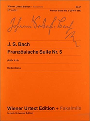 okumak Französische Suite Nr. 5 G-Dur: Nach Autograf und Abschriften. BWV 816. Klavier. (Wiener Urtext Edition)