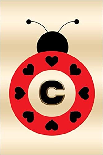 okumak Letter C Notebook : Initial C Monogram Journal Ladybug Notebook Personalized Name Ladybug Heart Composition Book: Ladybug Lined Journal Personalized ... 6&quot; x 9&quot;, 110 Pages, Soft Cover, Matte Finish