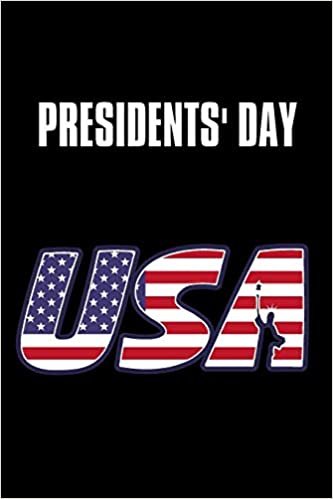 okumak Presidents&#39; Day: No.3 U.S. Flag , Black Cover Book 6x9&quot; 100 Pages Blank Lined Notebook / Journal / Diary For Gifts (President&#39;s Day Notebook, Band 3)