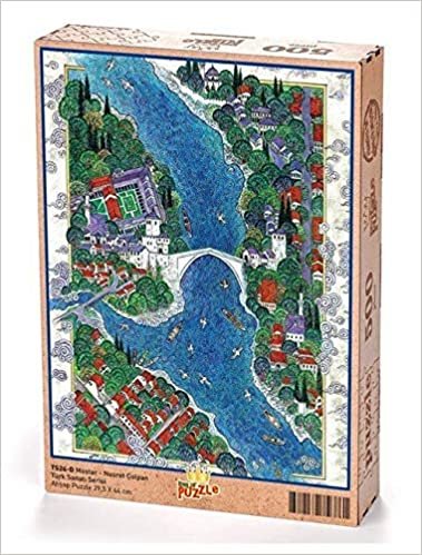 okumak Mostar - Nusret Çolpan Ahşap Puzzle 500 Parça (TS24-D)