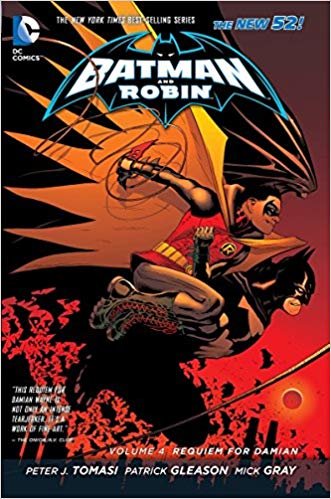 و الرجل الوطواط Robin vol. 4: requiem لهاتف داميان حذاءه (The New 52) و (الرجل الوطواط Robin: جديدة 52.)