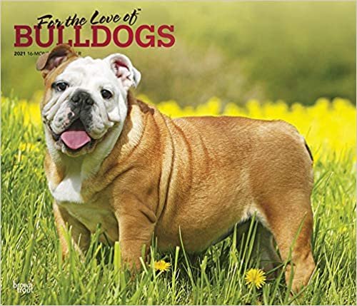 okumak Bulldogs – For the love of 2021- 16-Monatskalender mit freier DogDays-App: Original BrownTrout-Kalender - Deluxe [Mehrsprachig] [Kalender] (Deluxe-Kalender)