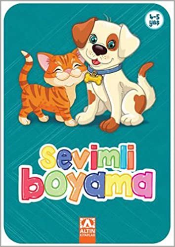 okumak Sevimli Boyama - Turkuaz: 4-5 Yaş