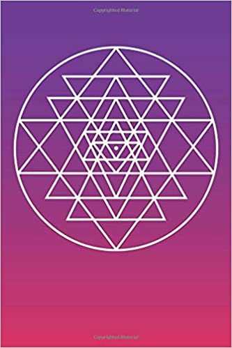 Sri Yantra Symbol: Blank Lined Notebook, Journal or Diary