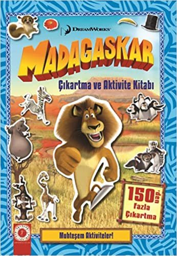 okumak Çıkartma ve Aktivite Kitabı: Madagaskar 150&#39;den Fazla Çıkartma