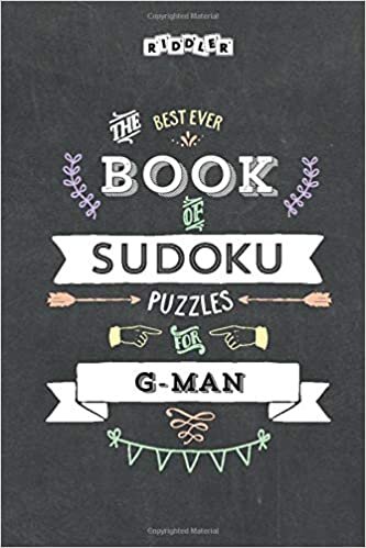 okumak The Best Ever Book of Sudoku Puzzles for G-Man