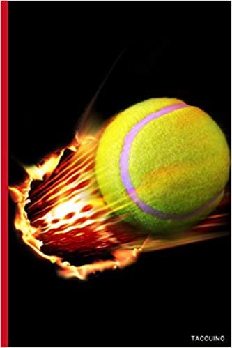 okumak Taccuino Passione Sport: Tenis 120 pagine | Regalo per adulti, uomini, donne, adolescenti e bambini per Natale o compleanno
