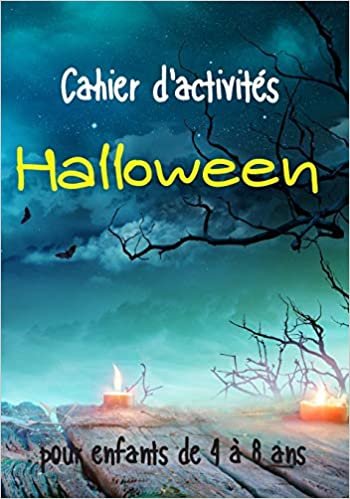 okumak Cahier d&#39;activités Halloween pour enfants de 4 à 8 ans: Livre de jeux pour les enfants - idée cadeau fille garçon