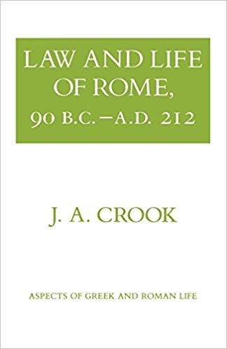 okumak Law and Life of Rome, 90 B.C.-A.D. 212